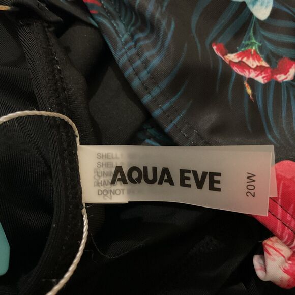 Aqua Eve Tummy Control Swim Dress Size 20W - Picture 4 of 6